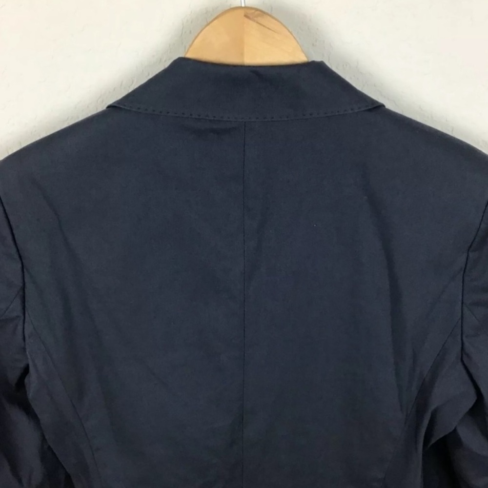 Loro Piana Cotton Blazer V Neck Long Sleeve Jacket - Picture 6 of 9